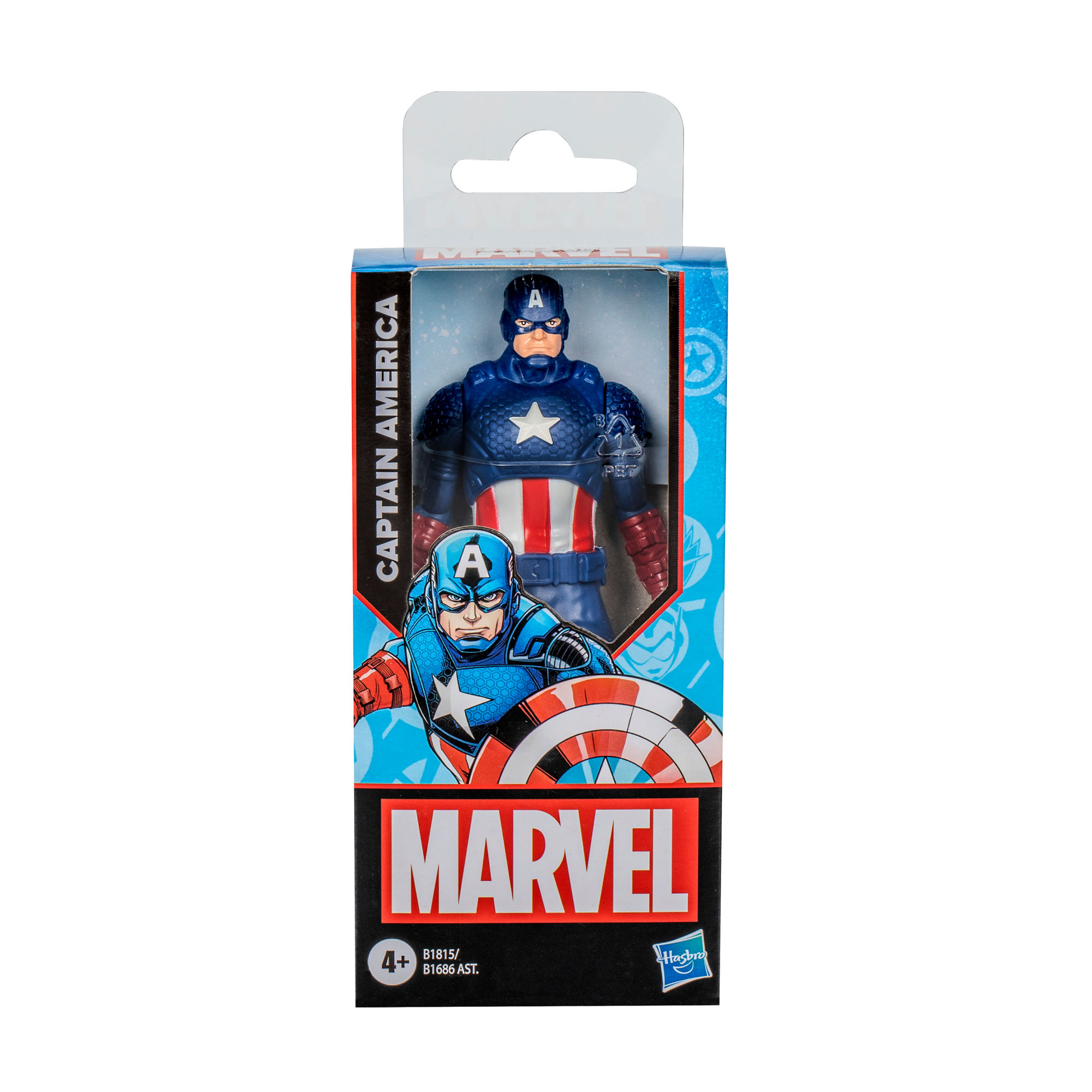 Ігрова фігурка Marvel Toys Captain America від 4 років, 15 см (B1686/B1815)